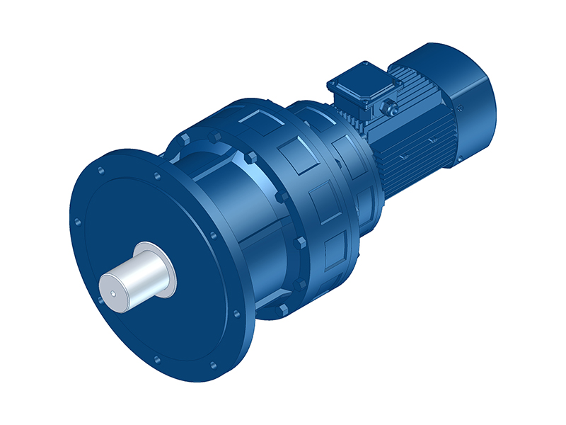 img of BLEY/XLEY Series Flange Mounting Two Stage Cycloidal Gearbox with Motor