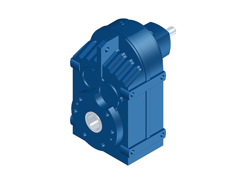img of FAS Series Hollow Output Shaft Parallel Shaft Helical Gearbox with Shaft Input