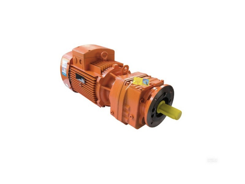 R Series Inline Gear Box Helical Speed Reducers Vertical Cast Iron Gear Reduction