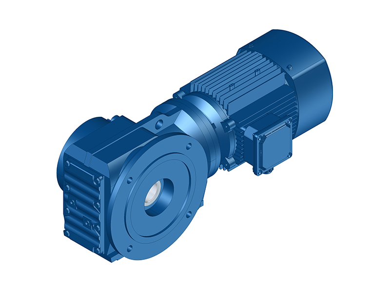 KAF Series Flange Mounted Hollow Output Shaft Helical Bevel Gearbox