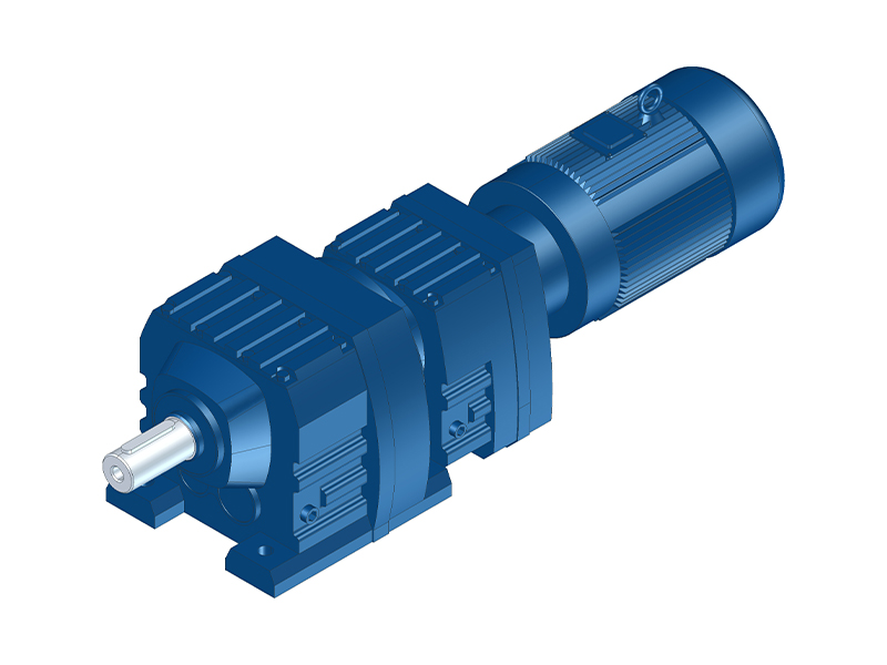 RRF Series Foot Mounted Big Ratio Combined Helical Gearbox