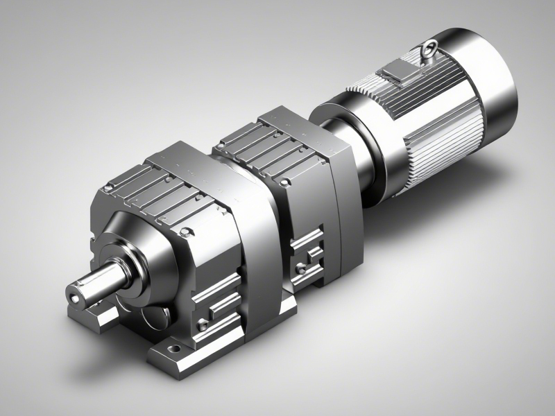R Series Inline Gear Box Helical Speed Reducers Vertical Cast Iron Gear Reduction