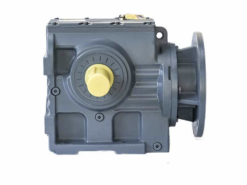 S Series Foot-Mounted Coaxial helical-wormgear units with solid shaft
