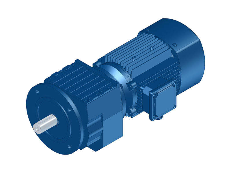 RF Series Flange Mounted Inline Helical Gearbox