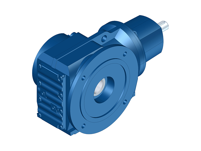 KAFS Series Flange Mounted Hollow Output Shaft Helical Bevel Gearbox with Shaft Input