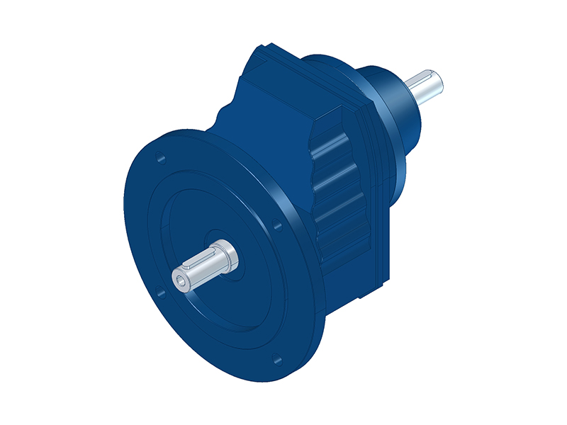 RXFS Series Flange Mounted High Speed Helical Gearbox with Shaft Input