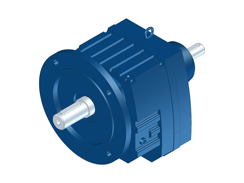 RFS Series Flange Mounted Helical Gearbox with Shaft Input
