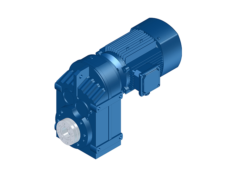 FH Series Hollow Output Shaft Shrink Disc Mounted Parallel Shaft Helical Gearbox