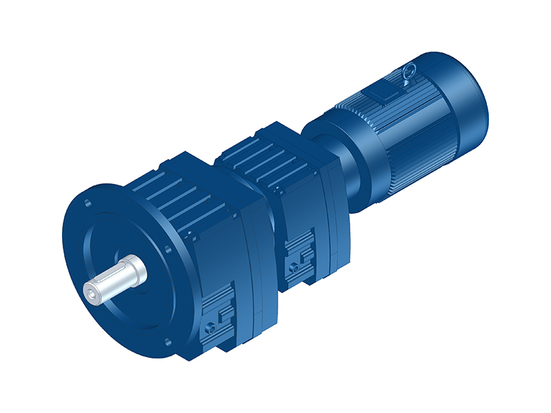 RFRF Series Flange Mounted Big Ratio Combined Helical Gearbox
