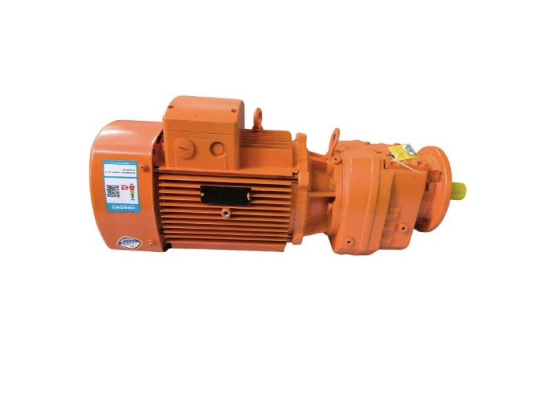 R Series Inline Gear Box Helical Speed Reducers Vertical Cast Iron Gear Reduction